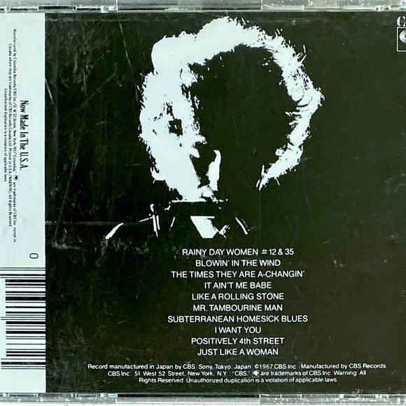 Bob Dylan's Greatest Hits, Remastered by Bob Dylan (CD, 1999) - Picture 2 of 2